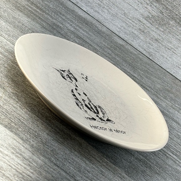 Cats Of Paris Kiss That Frog Cleen Hector The Tenor 8” Plate Hector Le Tenor - Picture 4 of 9